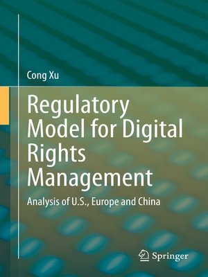 cover image of Regulatory Model for Digital Rights Management